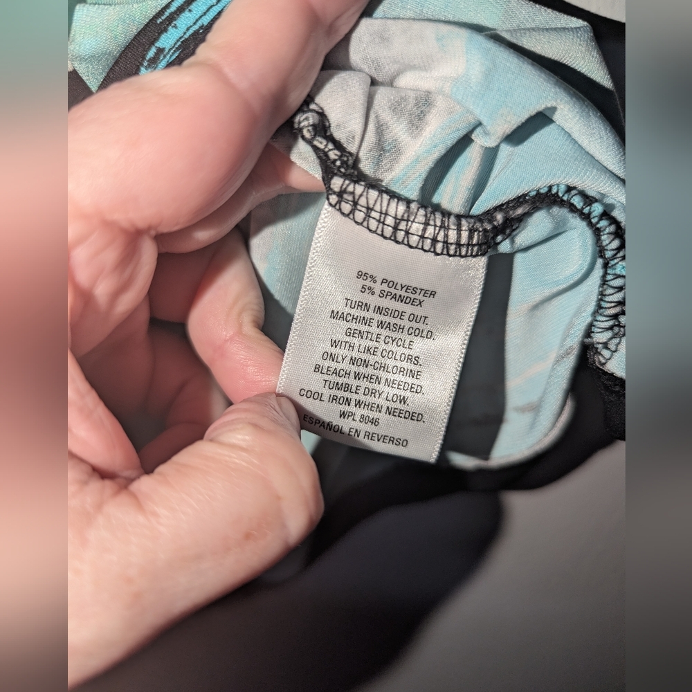 L JM Collection Python Print Embellished Bat Wing… - image 5